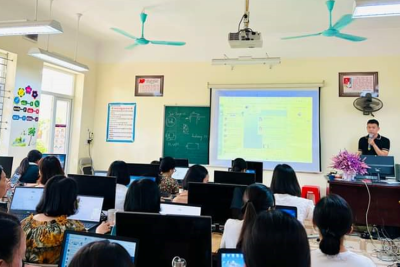 TRƯỜNG TIỂU HỌC KIM ĐỒNG ỨNG DỤNG CHUYỂN ĐỔI SỐ NHẰM NÂNG CAO CHẤT LƯỢNG DẠY VÀ HỌC